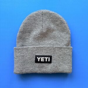 Yeti Logo Beanie Gray
